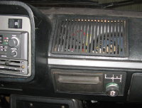 Phone in dash board